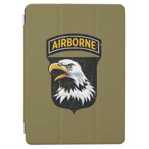 101st Airborne Division Screaming Eagles Grunge iPad Air Cover