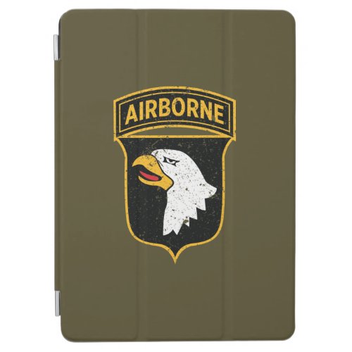 101st Airborne Division Screaming Eagles Grunge iPad Air Cover