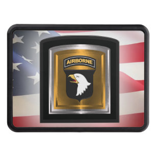101st Airborne Division “Screaming Eagles” Hitch Cover