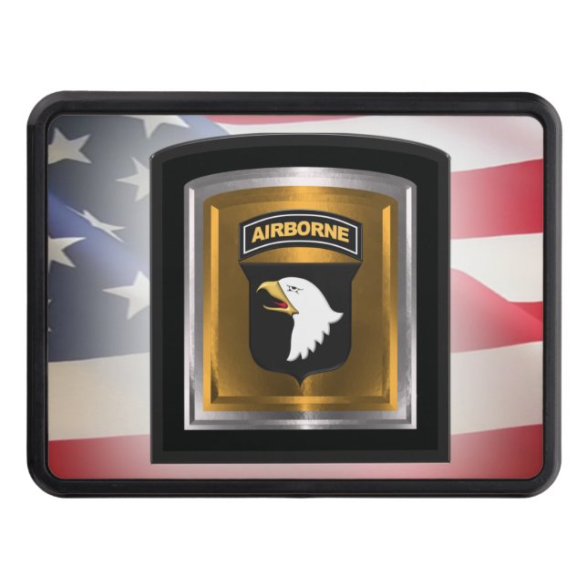 101st Airborne Division “Screaming Eagles”  Hitch  Cover (Front)