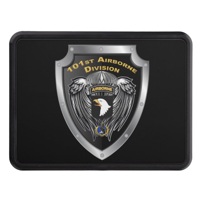 101st Airborne Division “Screaming Eagles” Hitch Cover (Front)