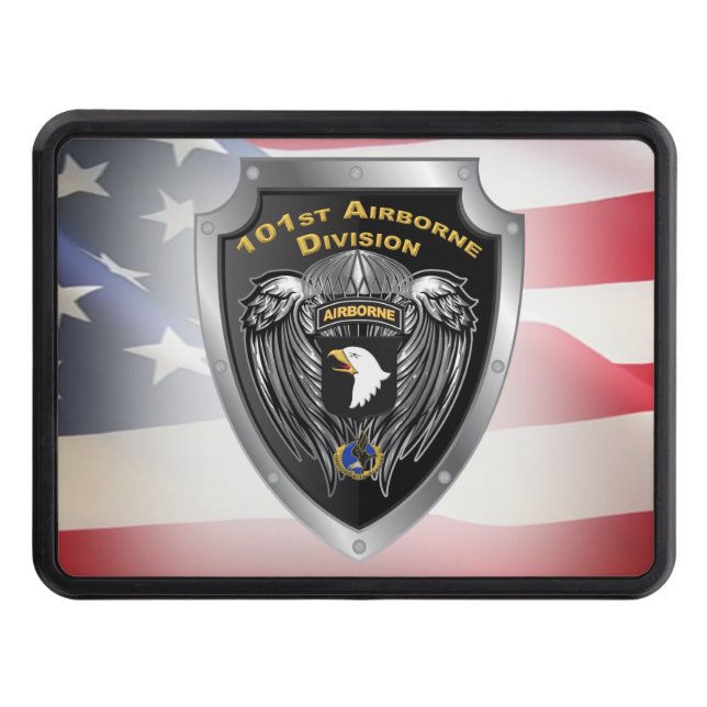 101st Airborne Division “Screaming Eagles”  Hitch  Hitch Cover (Front)