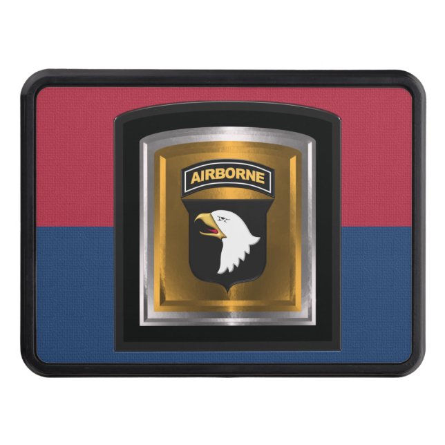 101st Airborne Division “Screaming Eagles”  Hitch  Hitch Cover (Front)