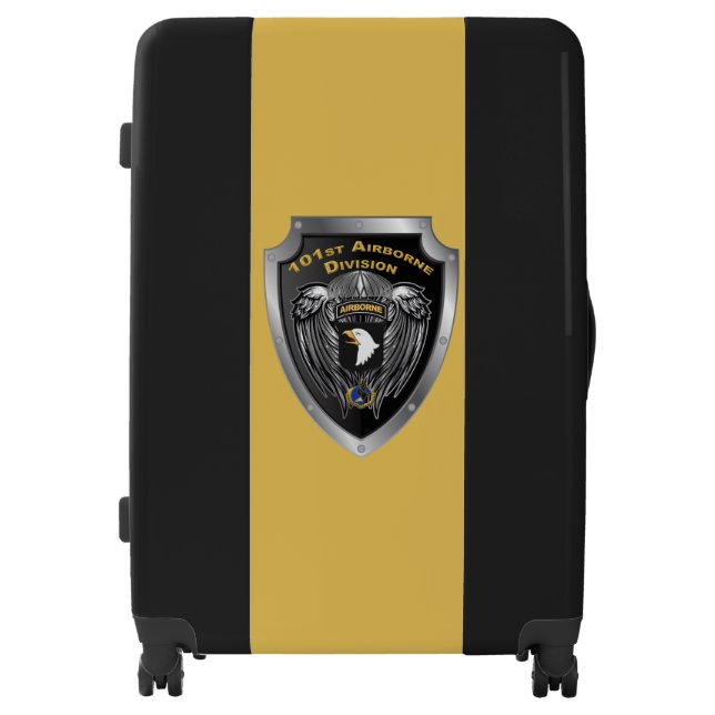 101st Airborne Division Screaming Eagles Luggage (Front)