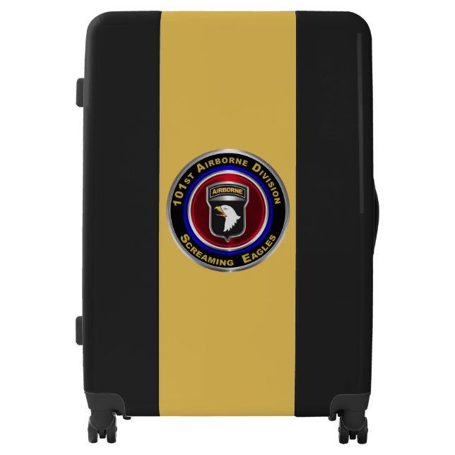 101st Airborne Division Screaming Eagles Luggage (Front)
