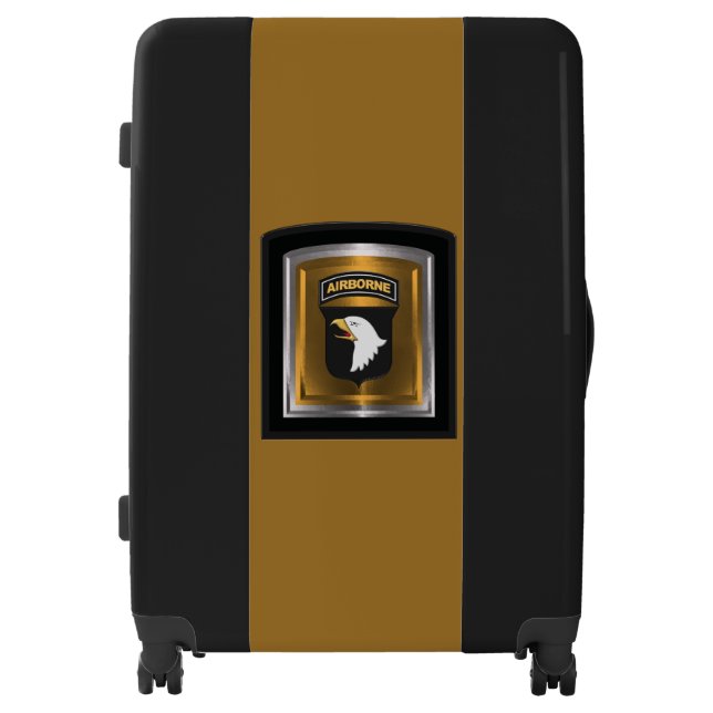 101st Airborne Division Screaming Eagles Luggage (Front)