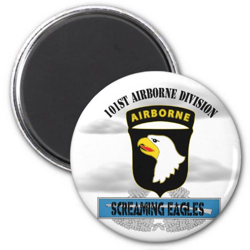 101st Airborne Division Screaming Eagles Magnet