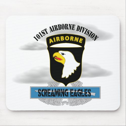101st Airborne Division Screaming Eagles Mouse Pad