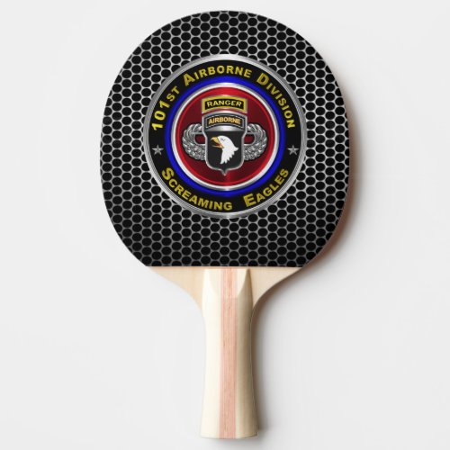 101st Airborne Division âœScreaming Eaglesâ Ping Pong Paddle