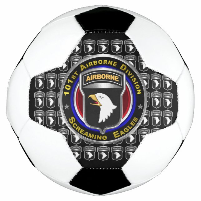 101st Airborne Division “Screaming Eagles”  Soccer Ball (Front)