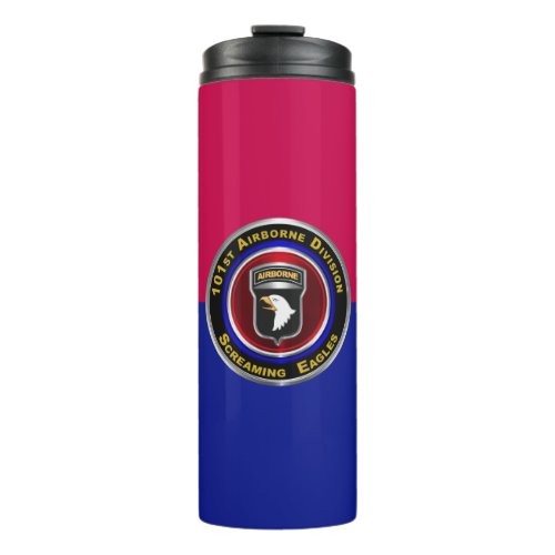 101st Airborne Division Screaming Eagles Thermal Tumbler