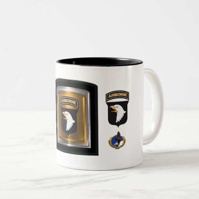 101st Airborne Division Screaming Eagles Two-Tone Coffee Mug | Zazzle