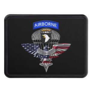 101st Airborne Division “Screaming Eagles” Veteran Hitch Cover