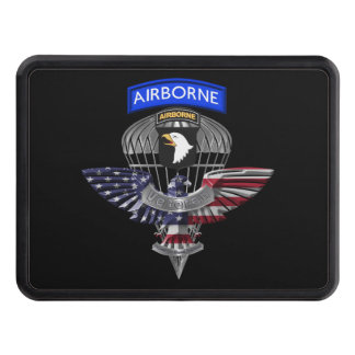 101st Airborne Division “Screaming Eagles” Veteran Hitch Cover