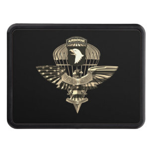 101st Airborne Division “Screaming Eagles” Veteran Hitch Cover