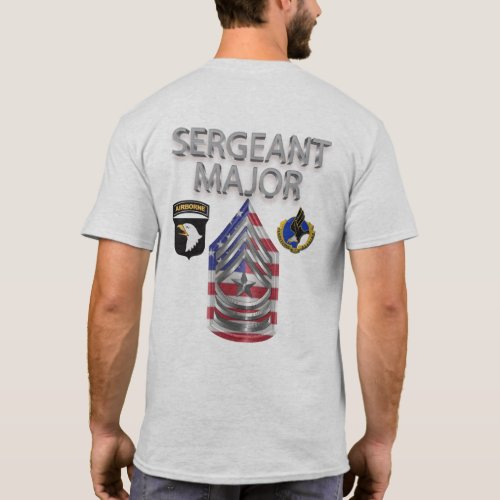 101st Airborne Division Sergeant Major T_Shirt