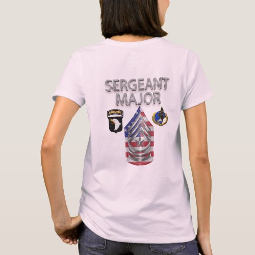 101st Airborne Division Sergeant Major T_Shirt