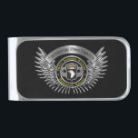 101st Airborne Division  Silver Finish Money Clip<br><div class="desc">Display your pride for our Army's only Air Assault Division! Very unique designed gift for anyone looking for that one of a kind special gift. This beautiful and one-of-a-kind design Money Clip makes a wonderful gift to any who are serving or have served in the fabled 101st Airborne Division! The...</div>