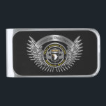 101st Airborne Division  Silver Finish Money Clip<br><div class="desc">Display your pride for our Army's only Air Assault Division! Very unique designed gift for anyone looking for that one of a kind special gift. This beautiful and one-of-a-kind design Money Clip makes a wonderful gift to any who are serving or have served in the fabled 101st Airborne Division! The...</div>