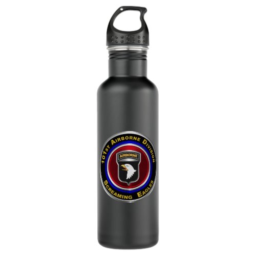 101st Airborne Division  Stainless Steel Water Bottle