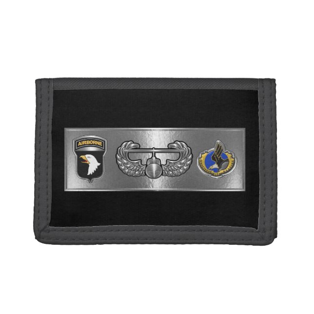 101st Airborne Division  Trifold Wallet (Front)