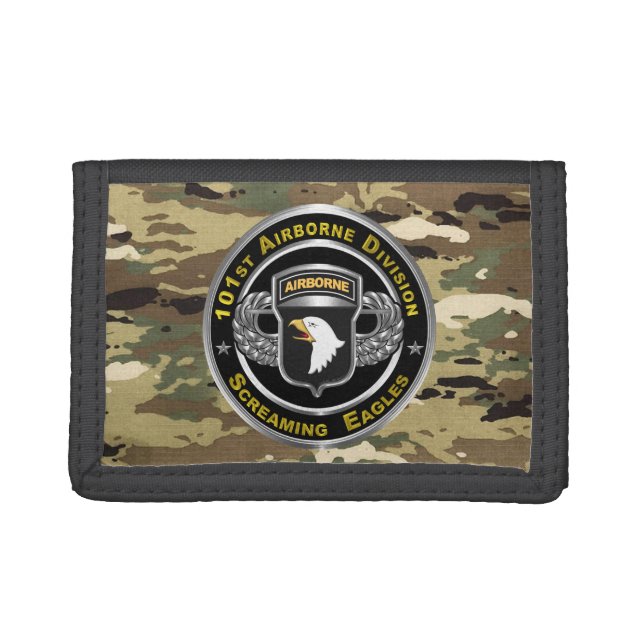 101st Airborne Division  Trifold Wallet (Front)