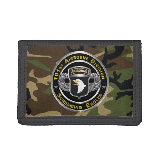 101st Airborne Division  Trifold Wallet (Front)