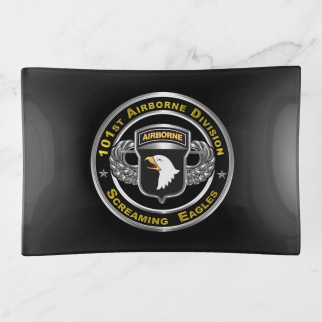 101st Airborne Division  Trinket Tray (Front)