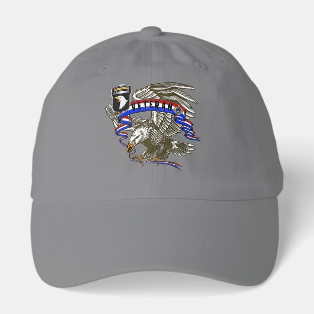 101st Airborne Division Veteran  Hat (Front)