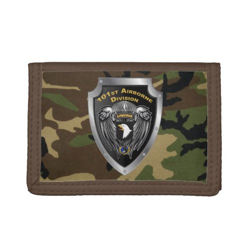 101st Airborne Division Veteran Trifold Wallet