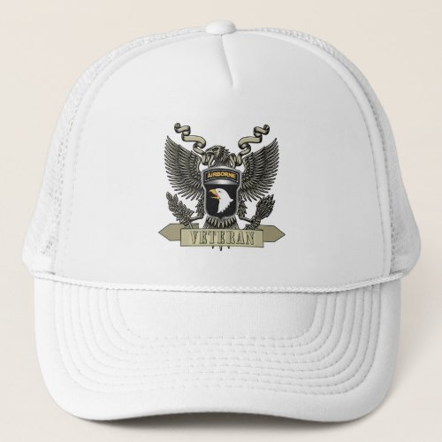 101st Airborne Division Veteran Trucker Hat