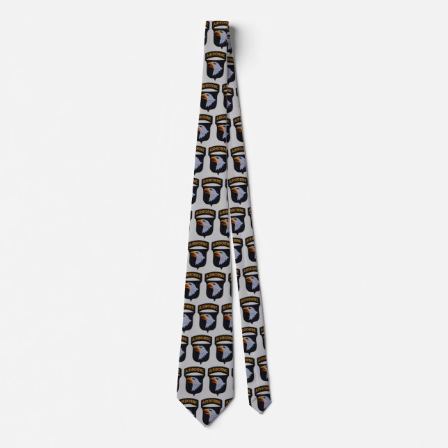 101st airborne division veterans  Fort Campbell Neck Tie (Front)