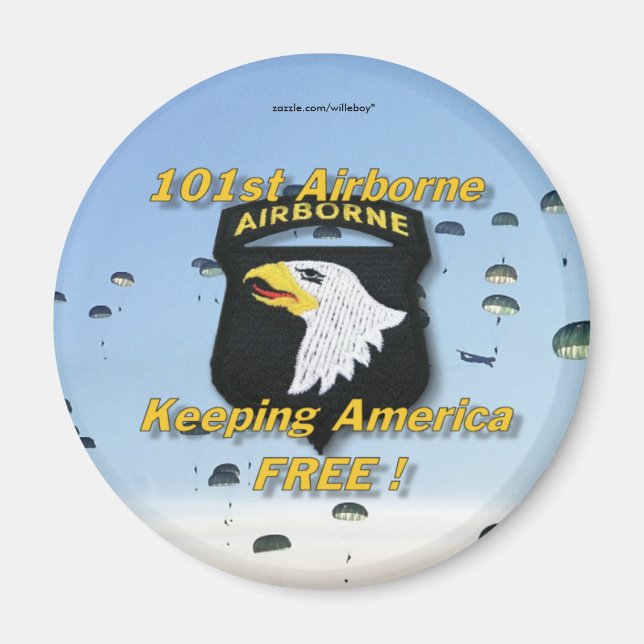 101st airborne division veterans vets Magnet (Front)