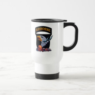 101st airborne division vietnam nam vets travel mug