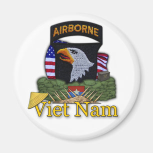 101st airborne division vietnam vc rvn vets Magnet