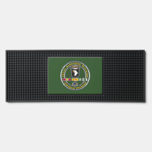 101st Airborne Division Vietnam Veteran Bar Mat