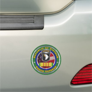 101st Airborne Division Vietnam Veteran  Car Magnet