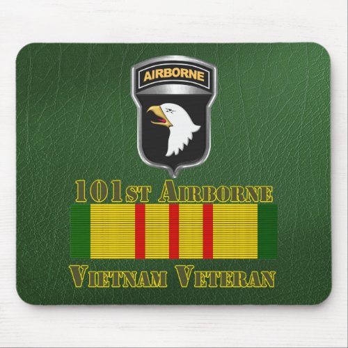 101st Airborne Division Vietnam Veteran Mouse Pad