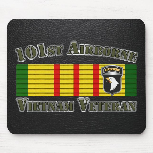 101st Airborne Division Vietnam Veteran  Mouse Pad (Front)