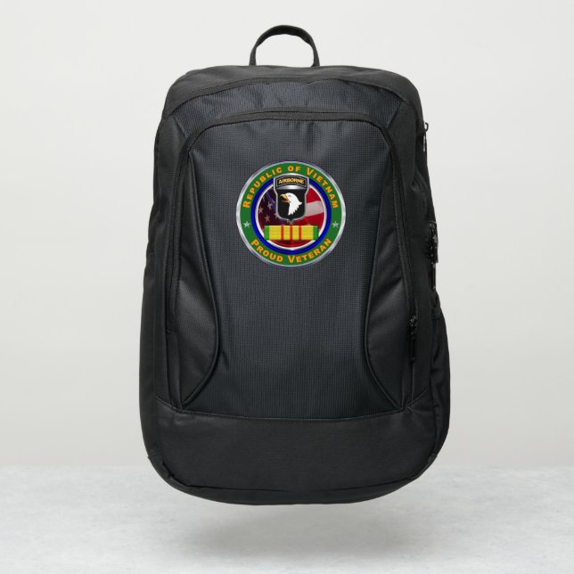 101st Airborne Division Vietnam Veteran Port Authority® Backpack (Front)