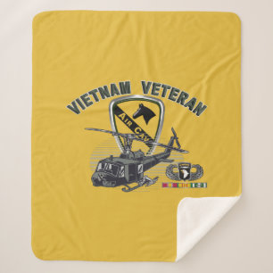 101st Airborne Division Vietnam Veteran Sherpa Blanket