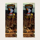 101st Airborne Division Vietnam War bookmarkers (Front & Back)