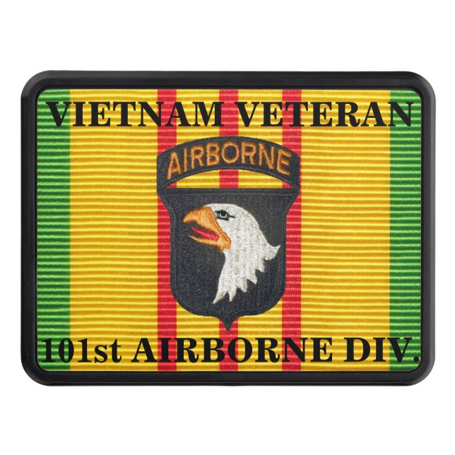 101st Airborne Division VSM Ribbon Hitch Cover (Front)