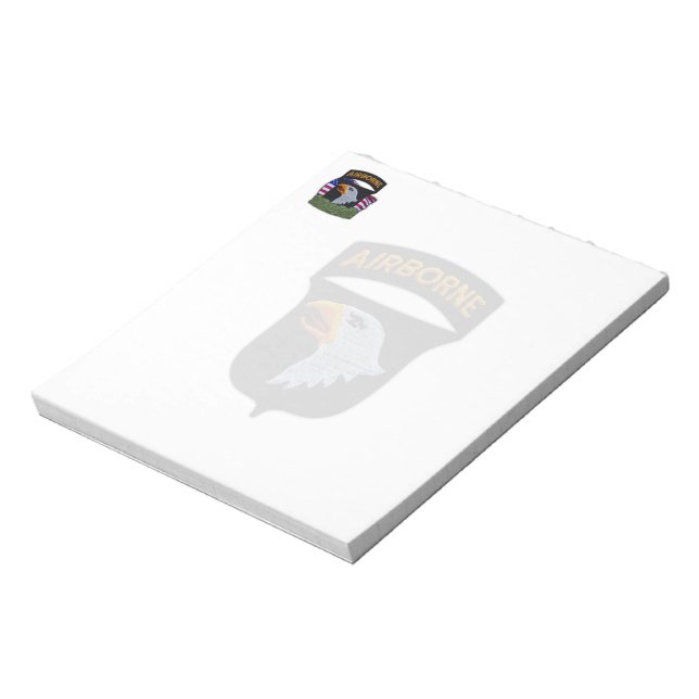 101st airborne division war veterans vets Notepad (Rotated)