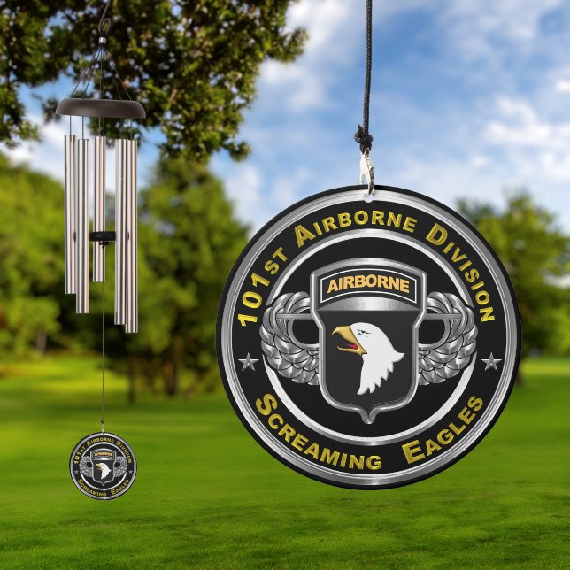 101ST Airborne Division  Wind Chime (Outdoor)