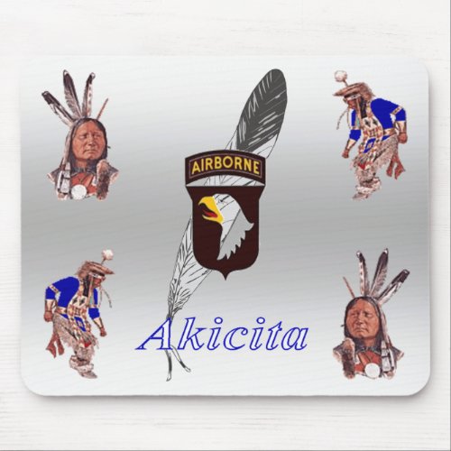 101st Airborne _ EF Akicita Mouse Pad