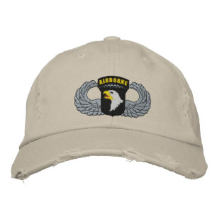 101st Airborne Embroidered Baseball Hat