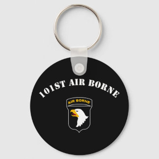 101st Airborne Insignia Keychain
