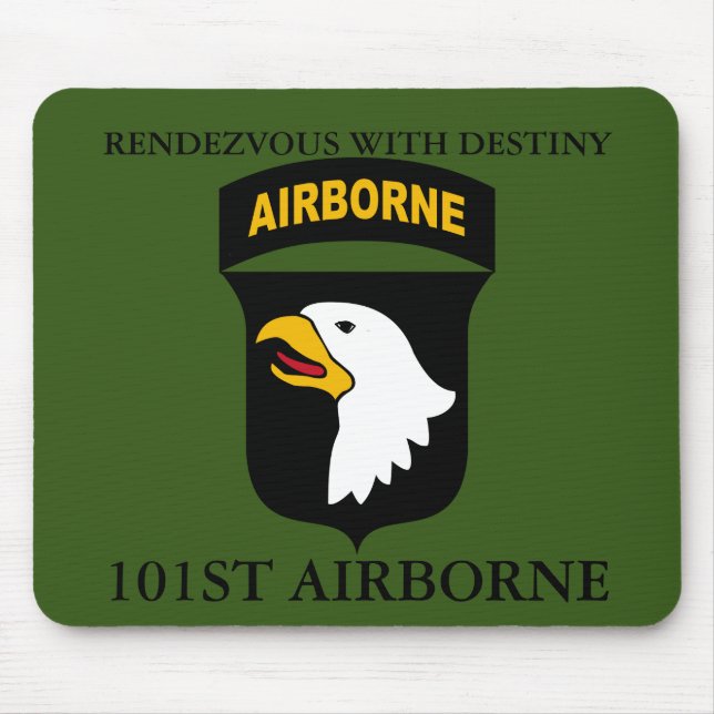 101ST AIRBORNE RENDEZVOUS WITH DESTINY MOUSE PAD (Front)