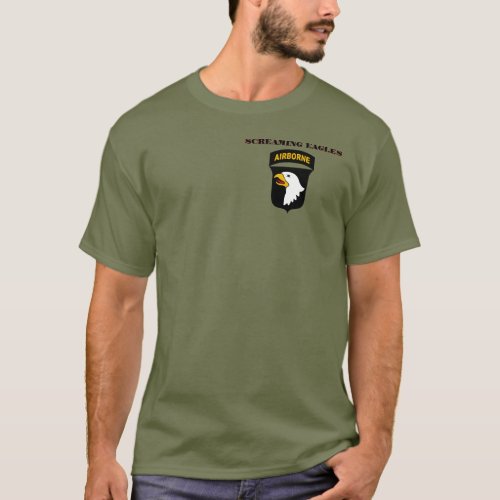 101st Airborne Screaming Eagles Air Assault Shirt